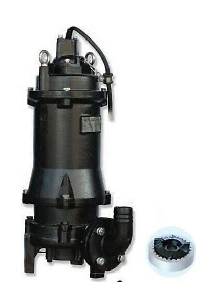 Impo 50G 23.7 (5hp) Süper Öğütücülü Fos. Pompa 380V - 30 Metre