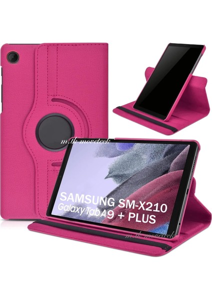 Case Logic Samsung Galaxy Tab A9 Plus 11 Inç Tablet Uyumlu Kapaklı Kılıf 360 Derece Tam Koruyucu Zırh SM-X210