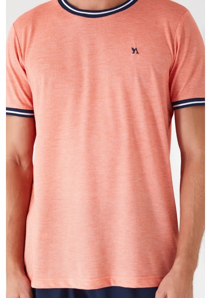 Prettily Pembe Erkek Uzun Kol Bermuda Pijama Takım fırsatları