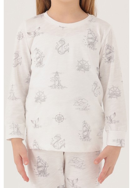Krem Pijama Takımı modelleri