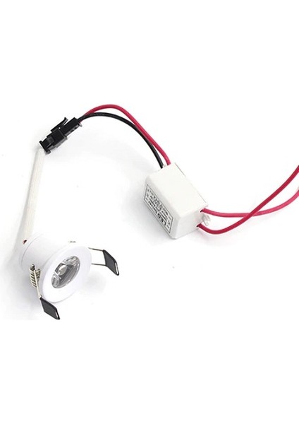1,5W Yıldız Spot Power Ledli Beyaz K.(Gışığı)