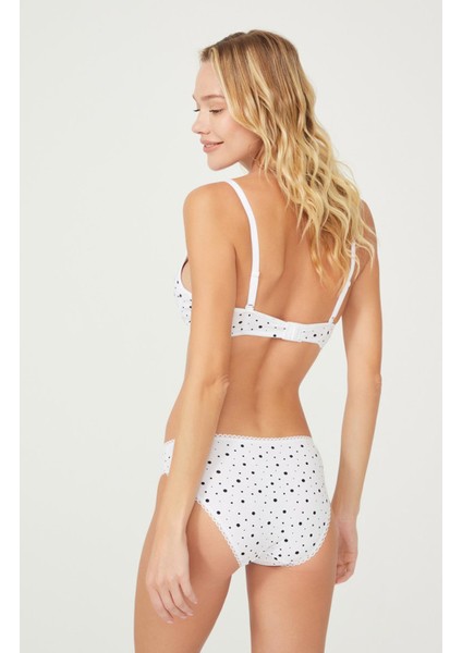 Puantiyeli Sütyen Takımı Penye Desteksiz Balenli Cnsy 170TK fiyatları