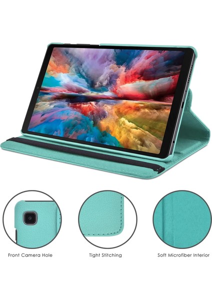 Case Logic Samsung Galaxy Tab A9 8.7 Inç Uyumlu Kılıf 360 Dönebilen Standlı Kapak Ekran Koruyucu SM-X110