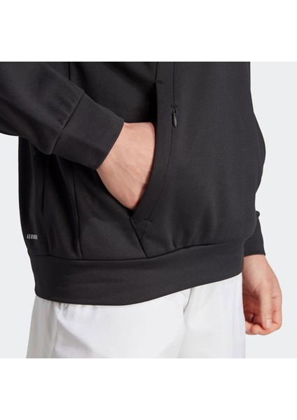 Game And Go Small Logo Erkek Siyah Sweatshirt (HZ3055)