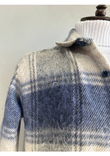 Unisex Jakarlı Oversize Gömlek