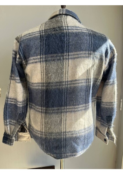 Unisex Jakarlı Oversize Gömlek