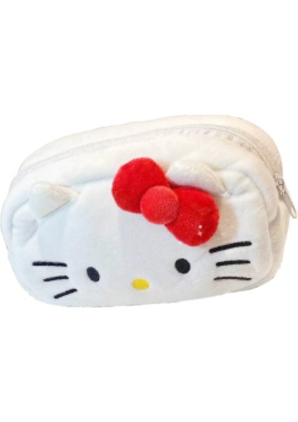 Love Home Hello Kitty Peluş Kalem Sevimli Büyük Kapasiteli Öğrenci Kırtasiye Çanta (Yurt Dışından)