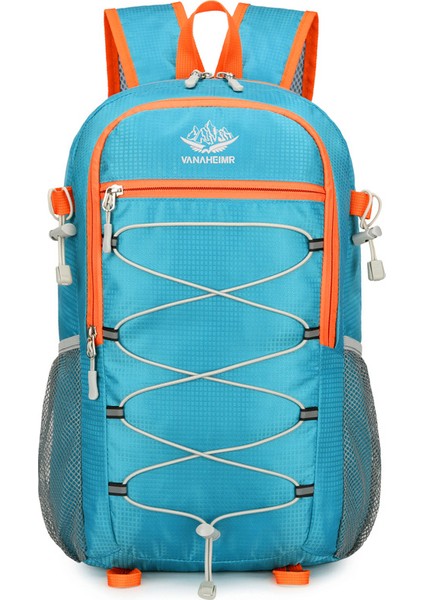 Açık Sırt Oxford Kumaş Tırmanma Sırt Hafif Çok Fonksiyonlu Rahat Katlanabilir Sırt Büyük Kapasiteli Çanta (Yurt Dışından)