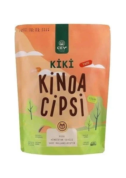 Glutensiz Tacolu Kinoa Cipsi 30 gr