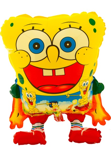 Sünger Bob Büyük Boy 43CMX53.5CM Folyo Balon (Helyum) No:20
