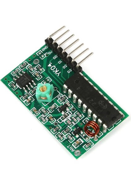 4 Kanallı RF Kablosuz Araba Kumanda Kontrol Modülü