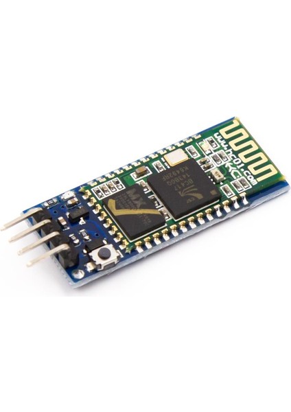 HC05 4 Pin Kablosuz Bluetooth Master + Slave Modülü (Butonlu)