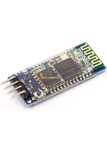 HC05 4 Pin Kablosuz Bluetooth Master + Slave Modülü (Butonlu)