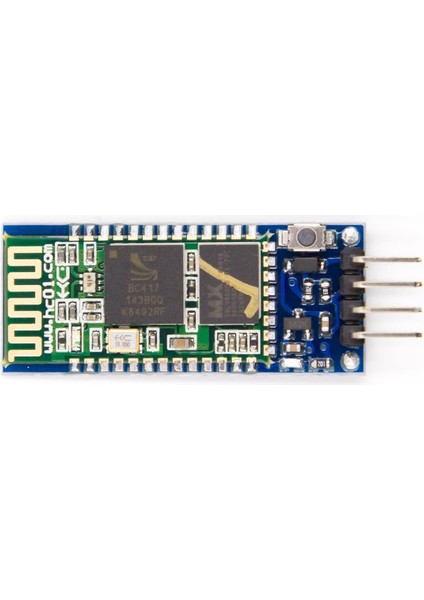 HC05 4 Pin Kablosuz Bluetooth Master + Slave Modülü (Butonlu)