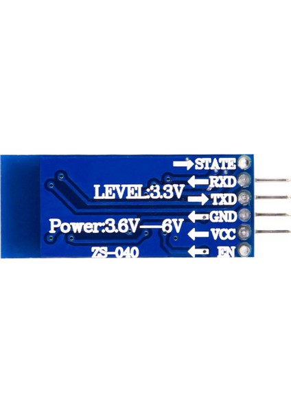 HC05 4 Pin Kablosuz Bluetooth Master + Slave Modülü (Butonlu)