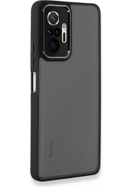 Xiaomi Redmi Note 10 Pro 4g Kılıf Freya Lazer Lens Kamera Çerçeveli Silikon Kapak