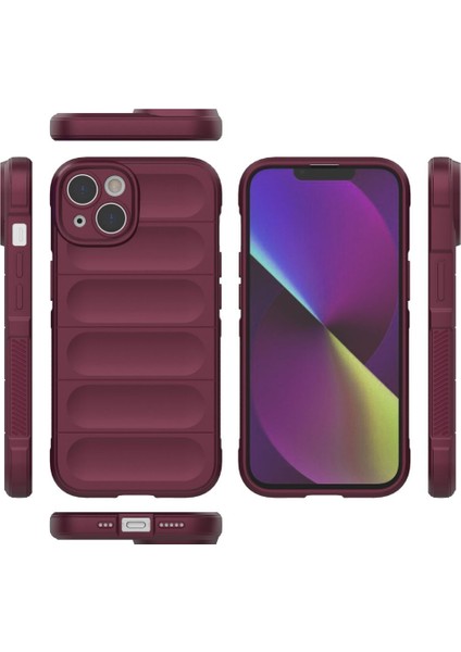 iPhone 14 Kılıf Optimum Lens Çerçeveli Silikon Kapak modelleri