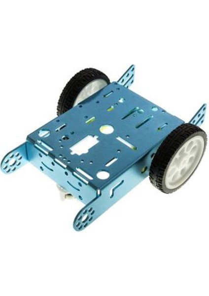 2WD Mavi Mbot Alüminyum Şaseli Araba Seti
