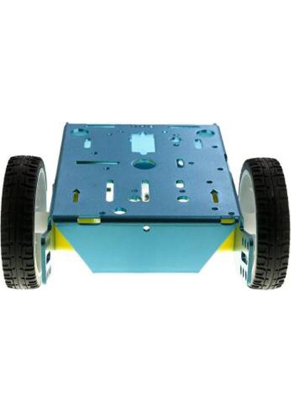 2WD Mavi Mbot Alüminyum Şaseli Araba Seti