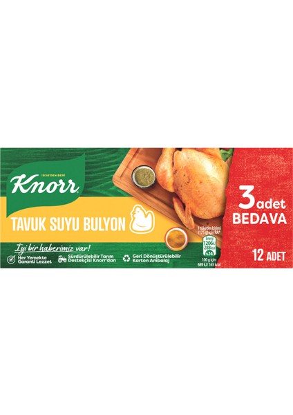 Tavuk Suyu Tablet Bulyon 120g fiyatları