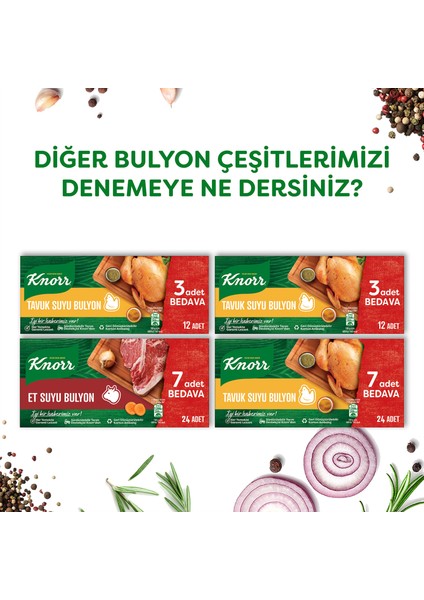 Tavuk Suyu Tablet Bulyon 120g
