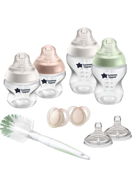 Tommee Tippee Yenidoğan Closer to Nature Seti, 0+ / 3+ Ay - Beyaz