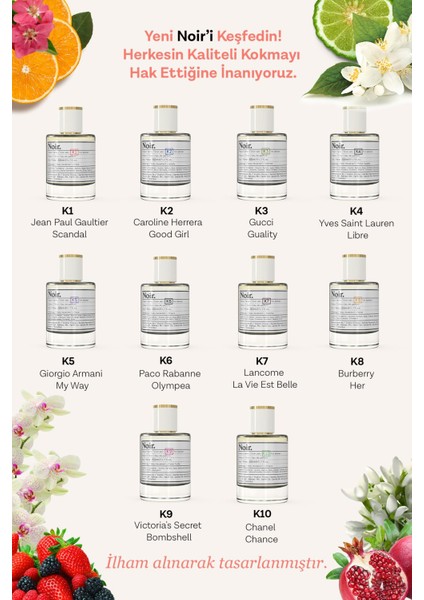 K5 Kadın EDP Parfüm 50 ML fırsatları