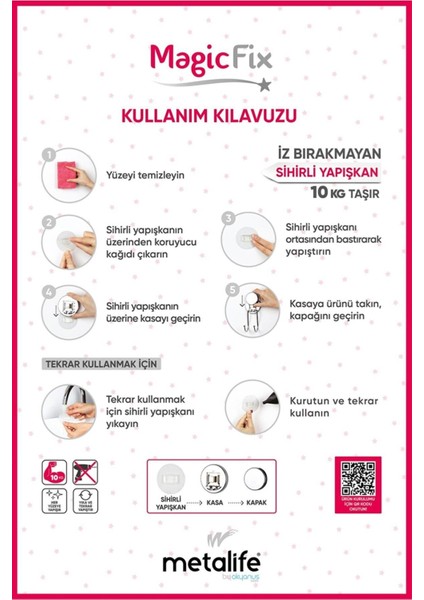 Okyanus Home Magic Fix Kuru Sabunluk - Iz Bırakmayan Yapışkan