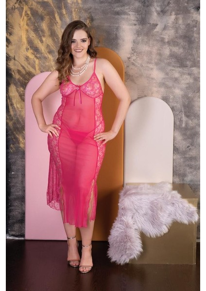 Izabel Uzun Battal Boy Gecelik 5006