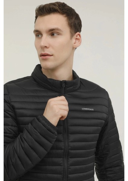 Perry Coat SSN21 Erkek Mont - Siyah modelleri