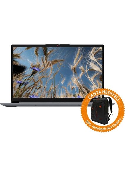 Ideapad 1 82V7006NTX03 N4120 4gb 128SSD+1TBSSD 15.6" Hd Freedos Taşınabilir BILGISAYAR-CNT004