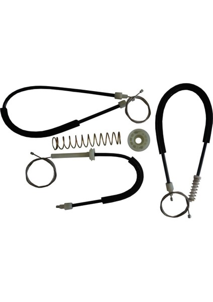 F06 Için Ön Sağ Cam Kriko Tel Halat Tamir Seti 7275398 FGJLVY48