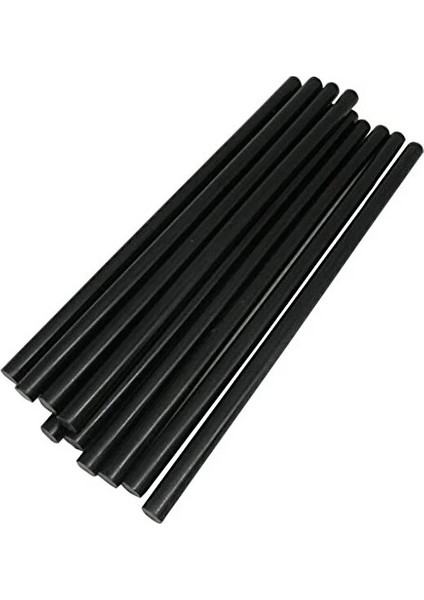 Sıcak Mumsilikon Kalın 11 mm x 30 cm Siyah