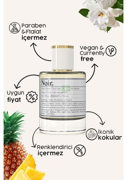 K10 Kadın EDP Parfüm 50 ML modelleri
