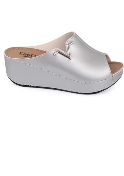 Capone 6145 Kadın Platform V Toka Terlik modelleri
