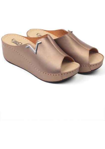 Capone 6145 Kadın Platform V Toka Terlik fırsatları