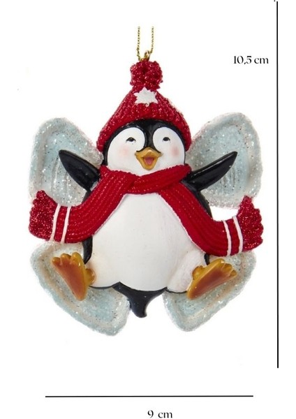 Eğlenceli Penguen Yılbaşı Süsü – 10,5cm fiyatları
