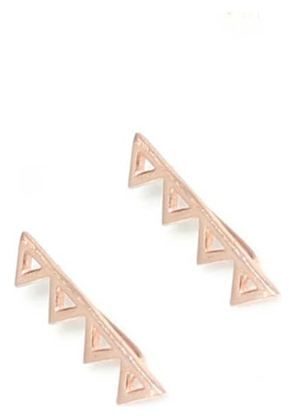 925 Ayar Gümüş Zikzak Earcuff Küpe fiyatları