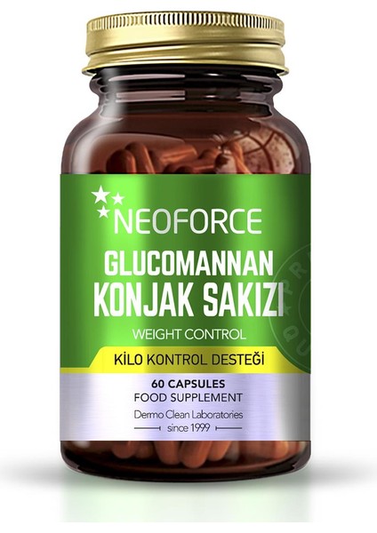 Glucomannan Konjak Sakızı 60 Kapsul