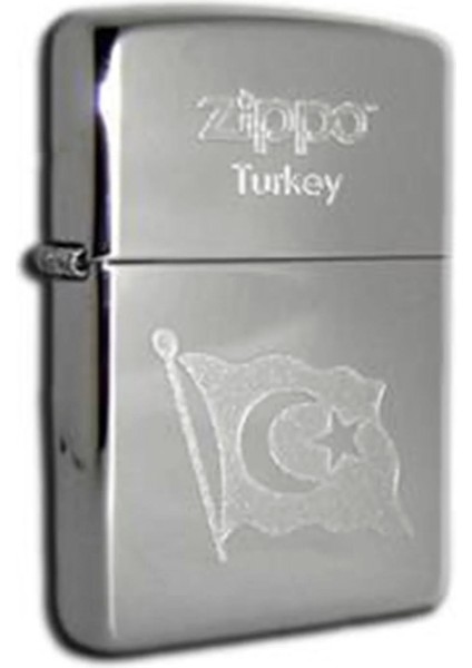 Turkish Flag & Zippo Çakmak