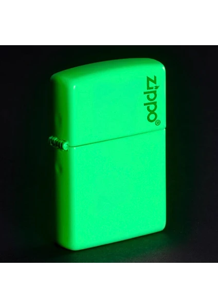 Glow In Dark Zippo Logo Çakmak