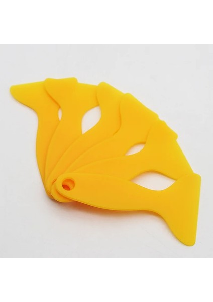 Sarı (6'lı Paket) 6 Adet Yeni Plastik Kazıyıcı Araba Oto Temizleme Aracı Için Pencere Temizleyici Cam Kar Küreği Cam Su Tutkal Kaldır Silecek Silecek (Yurt Dışından) modelleri
