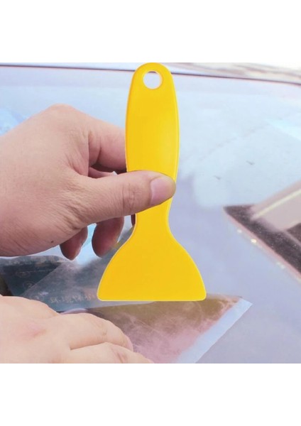 Sarı (6'lı Paket) 6 Adet Yeni Plastik Kazıyıcı Araba Oto Temizleme Aracı Için Pencere Temizleyici Cam Kar Küreği Cam Su Tutkal Kaldır Silecek Silecek (Yurt Dışından) fırsatları