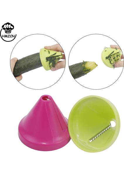 Yeşil 1 Pc Havuç Salatalık Rende Spiral Bıçak Kesici Sebze Meyve Spiral Paslanmaz Çelik Dilimleme Patates Kabak Spagetti Yeni (Yurt Dışından) fırsatları