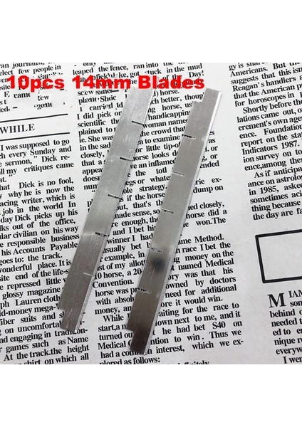 10 Adet 14MM Bıçakları Fransız Parçalayıcı Kesici Patates Kızartması Kıyıcı Cips Bıçakları Mutfak Gereçleri Makinesi Dilimleme Patates Manuel Kesme Et Makinesi (Yurt Dışından)