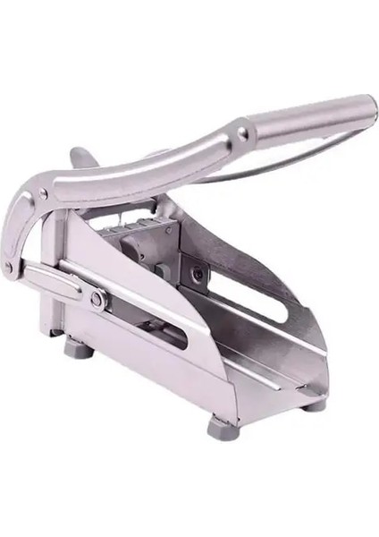 Gümüş-A Paslanmaz Çelik Patates Kızartması Kesici Makinesi Et Kıyıcı Kesme Makinesi Patates Cipsi Makinesi Sebze Kesici Manuel (Yurt Dışından)