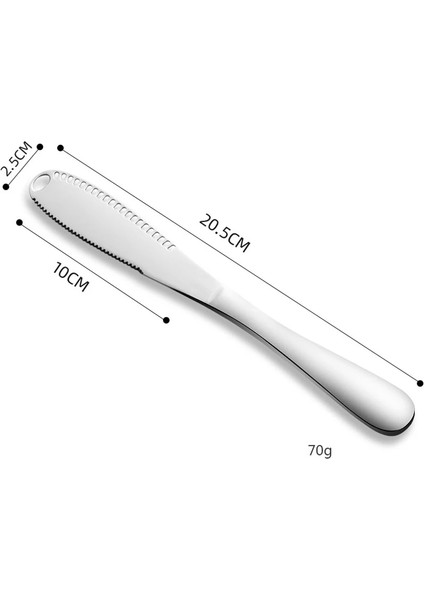 1 Adet Kesici Peynir Kesme Aleti Reçel Spatula Sos Kaşığı Japon Tereyağı Bıçağı Peynir Bıçağı Bıçaklar Planya Paslanmaz Çelik Tereyağı Bıçağı (Yurt Dışından)