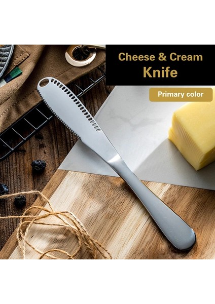 1 Adet Kesici Peynir Kesme Aleti Reçel Spatula Sos Kaşığı Japon Tereyağı Bıçağı Peynir Bıçağı Bıçaklar Planya Paslanmaz Çelik Tereyağı Bıçağı (Yurt Dışından)