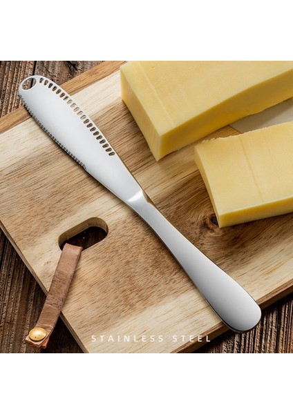1 Adet Kesici Peynir Kesme Aleti Reçel Spatula Sos Kaşığı Japon Tereyağı Bıçağı Peynir Bıçağı Bıçaklar Planya Paslanmaz Çelik Tereyağı Bıçağı (Yurt Dışından)