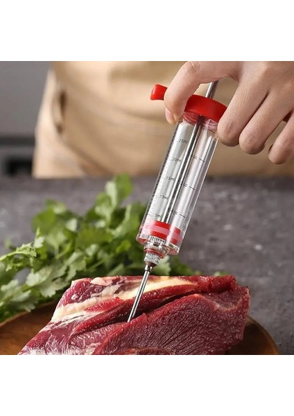Siyah Et Enjektör Ev Yapımı Et Şırıngası Hindi Baster Şırınga Barbekü Et Şırıngası Marine Enjektör Yeniden Kullanılabilir Şırınga Dolgusu Pişirme Için (Yurt Dışından)